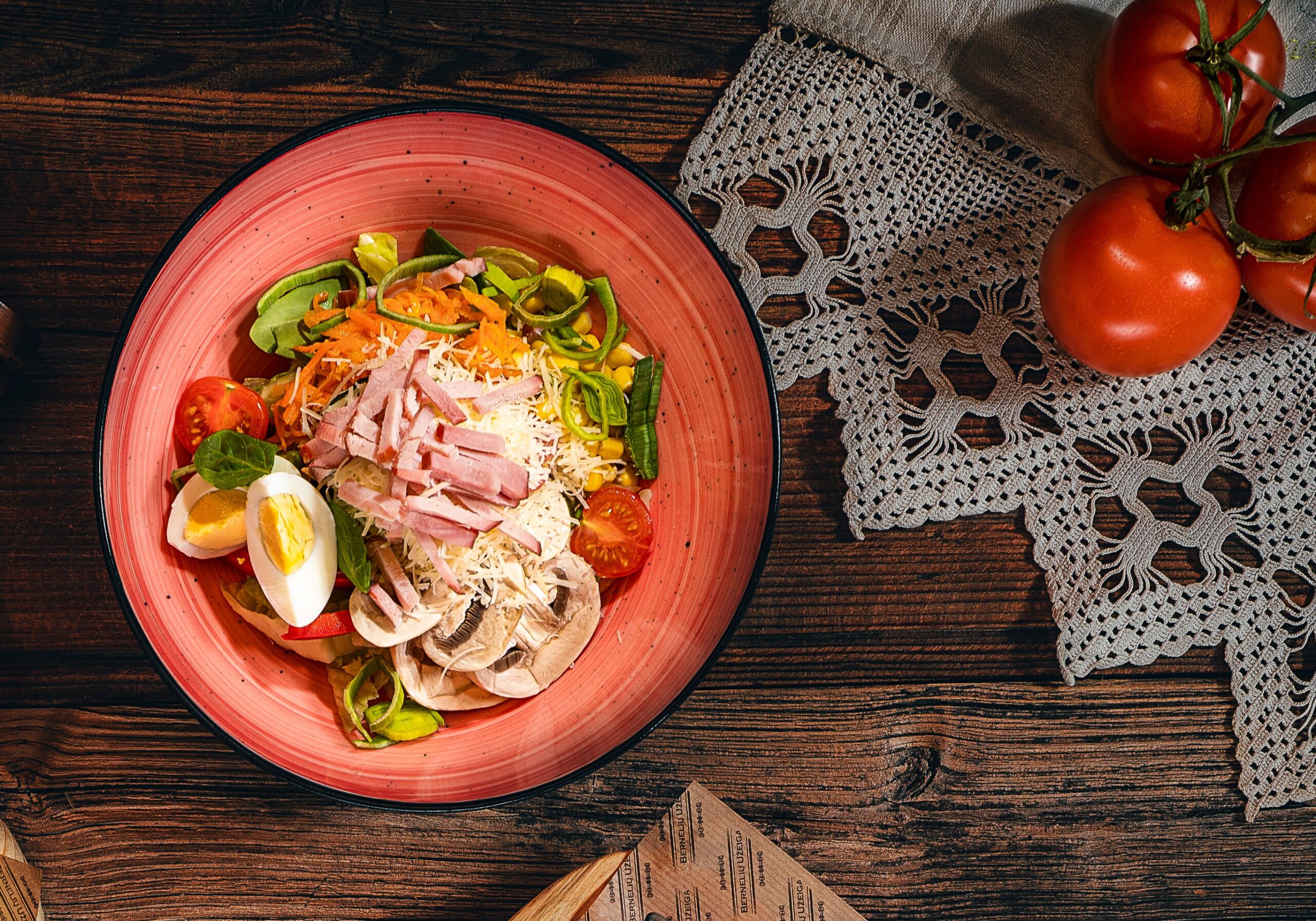 Senos geros „Ūkininkų“ salotos